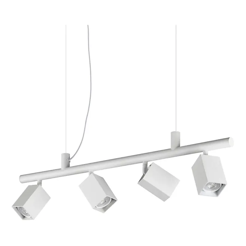 Akční Nabídka Ideal Lux - LED Lustr na lanku DYNAMITE 4xGU10/7W/230V CRI 90 bílá