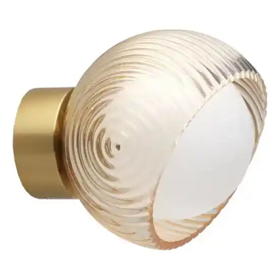 Ideal Lux - LED Nástěnné svítidlo BLOOM 1xG9/3W/230V zlatá/kouřová béžová Dokud Zásoby Vydrží