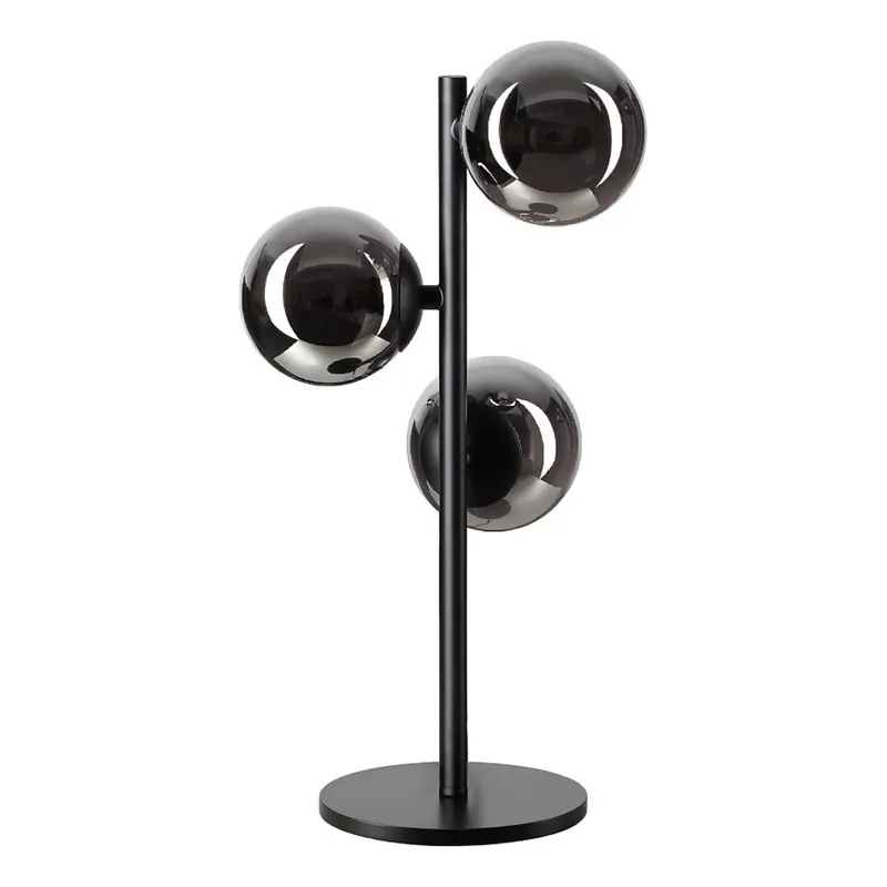 Pouze Dnes Ideal Lux - LED Stolní lampa PERLAGE 3xG9/3W/230V černá/kouřová černá
