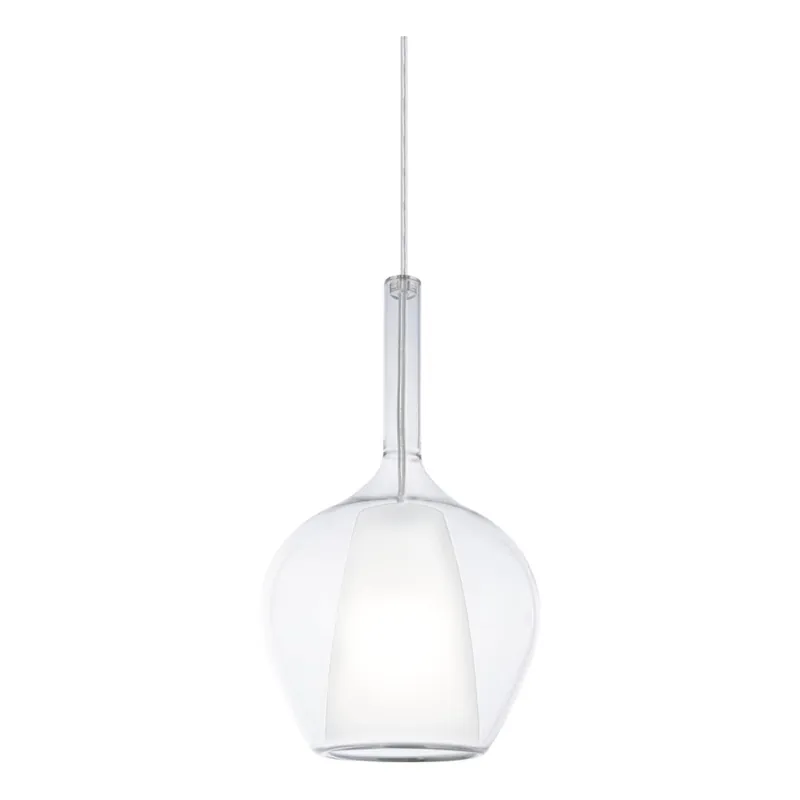 Nejlepší Volba Ideal Lux - Lustr na lanku KALIQUE 1xE27/42W/230V pr. 18 cm čirá