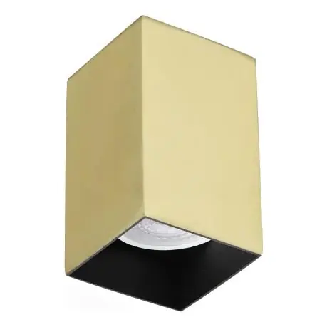 Nízká Cena Ideal Lux - LED Bodové svítidlo LOOK 1xGU10/7W/230V CRI 90 6x6 cm mosaz