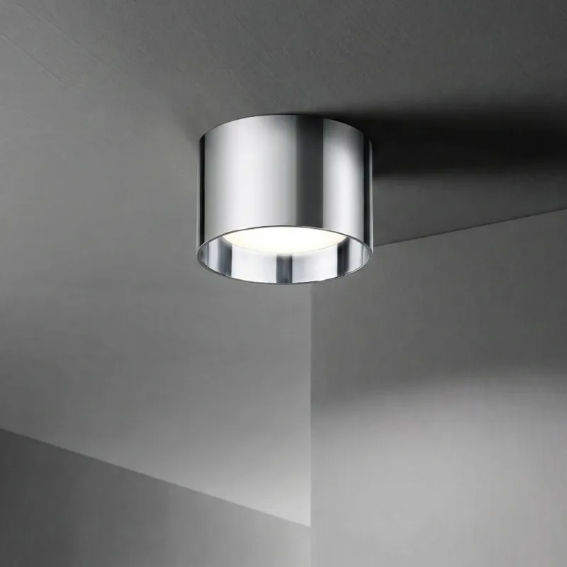Originální Ideal Lux - LED Bodové svítidlo SPIKE 1xGX53/9W/230V pr. 10 cm lesklý chrom