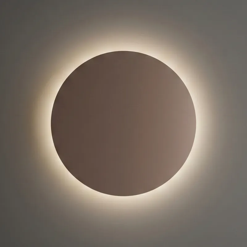 Finální Výprodej Ideal Lux - LED Venkovní nástěnné svítidlo PUNTO LED/16W/230V CRI 90 pr. 30 cm IP54 hnědá