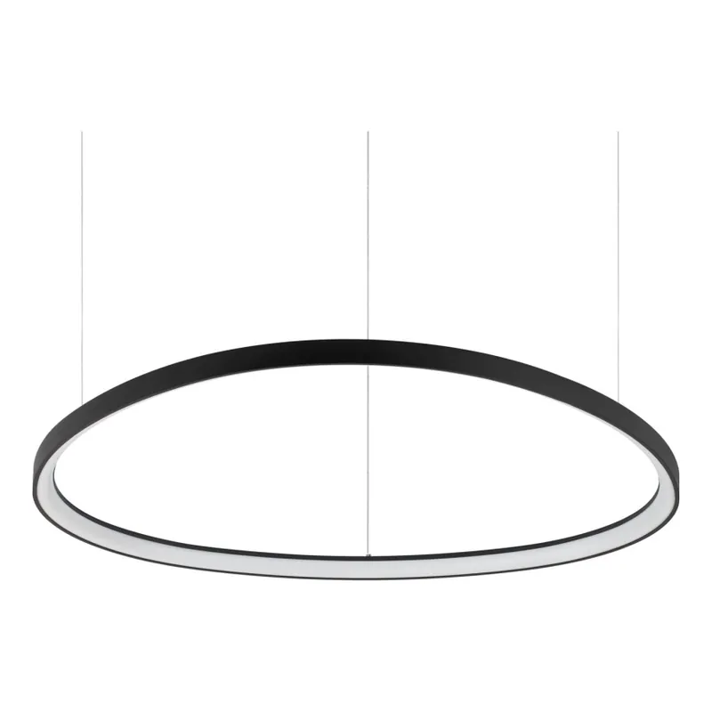 Ideal Lux - LED Lustr na lanku GEMINI LED/78W/230V 2700K pr. 105 cm CRI 90 černá Odeslání Ihned