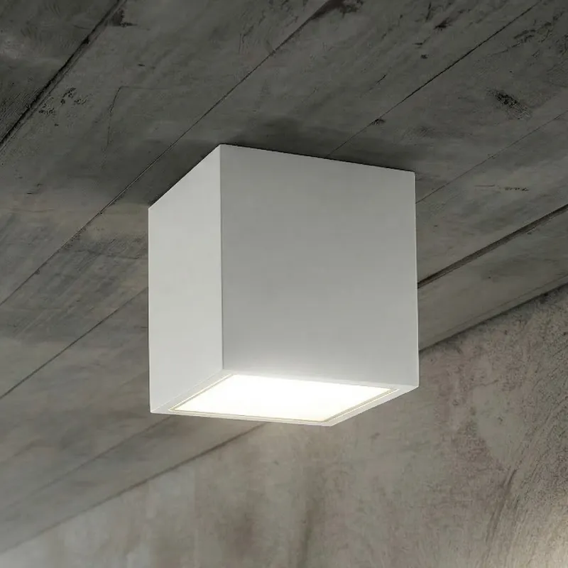 Akční Nabídka Ideal Lux - Venkovní bodové svítidlo TECHO 1xGU10/20W/230V 9x9 cm IP54 bílá