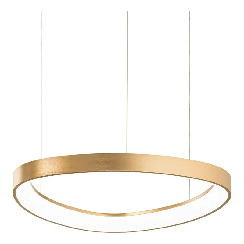Ideal Lux - LED Lustr na lanku GEMINI LED/36W/230V 2700K pr. 42,5 cm CRI 90 mosaz Cenový Hit