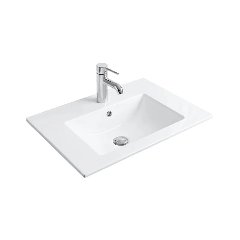 REA-U0190 - Zápustné umyvadlo DAFNE 46,5x72 cm keramika/lesklá bílá Hit Sezóny