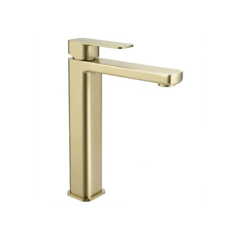 REA-B0977 - Umyvadlová baterie ARLO 30 cm broušená zlatá Zlevněný
