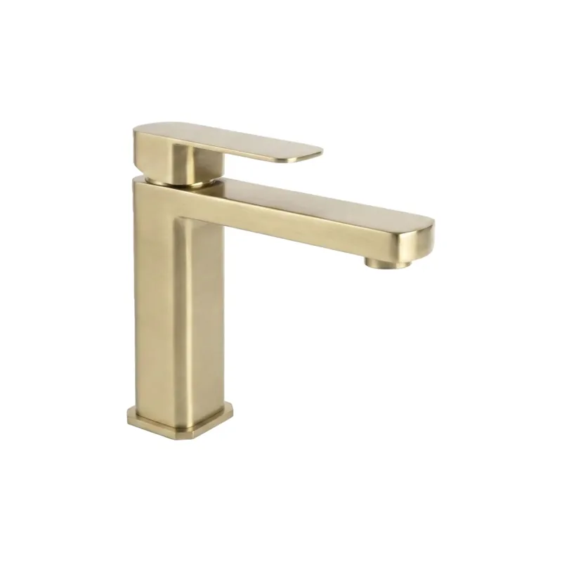 Výprodej REA-B0976 - Umyvadlová baterie ARLO 17 cm broušená zlatá