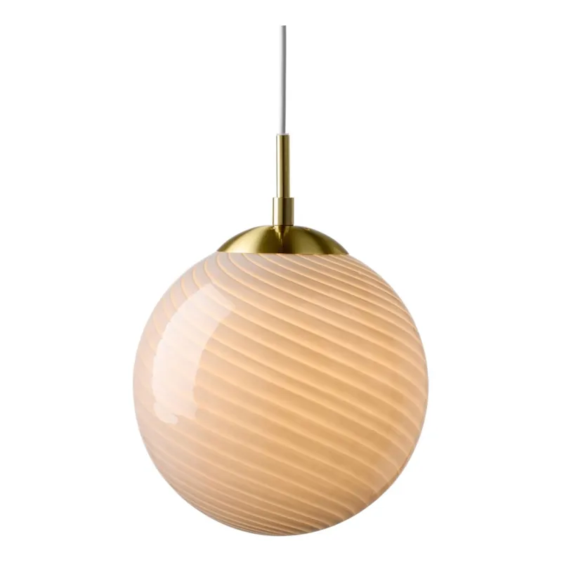 Nízká Cena Halo Design 748358 - Lustr na lanku CANDY 1xE27/25W/230V pr. 20 cm šedá/mosaz