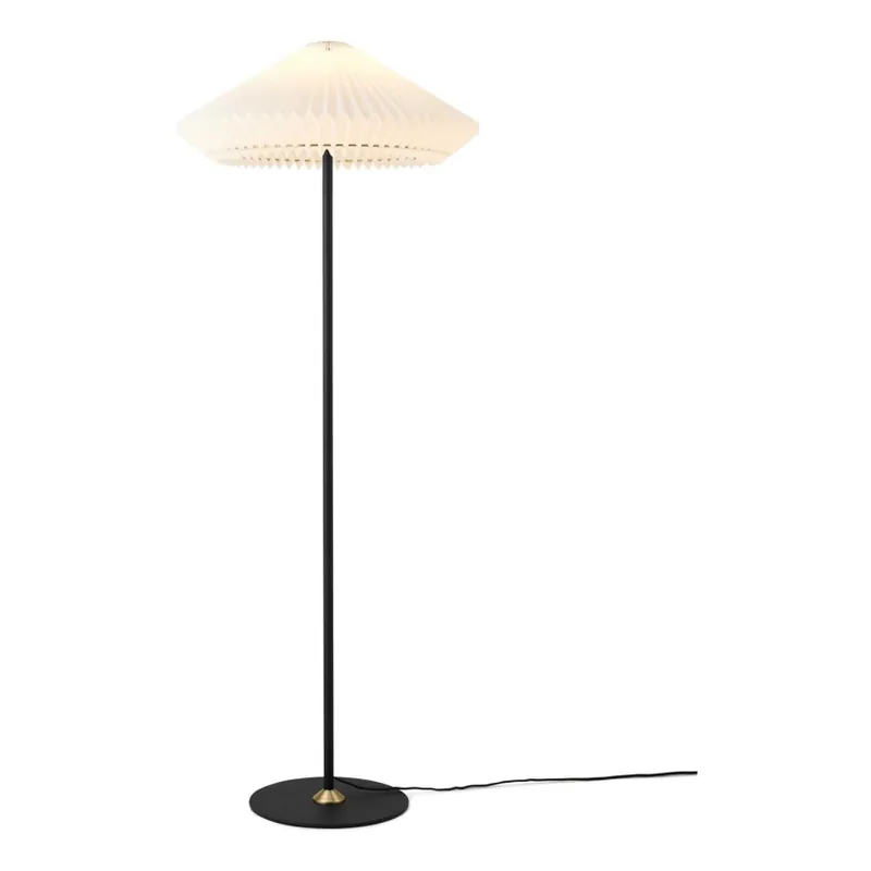 Poslední Šance Halo Design 745043 - Stojací lampa PARIS 1xE27/40W/230V černá/bílá/dub