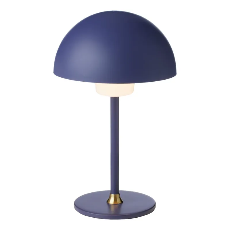 Speciální Cena Halo Design 747603 - LED Stmívatelná nabíjecí stolní lampa MOON LIGHT LED/2,7W/2600 mAh modrá