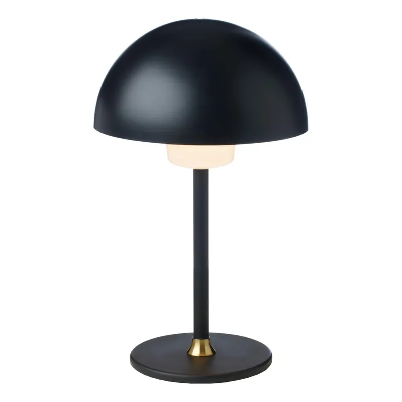 Halo Design 747573 - LED Stmívatelná nabíjecí stolní lampa MOON LIGHT LED/2,7W/2600 mAh černá Zlevněný