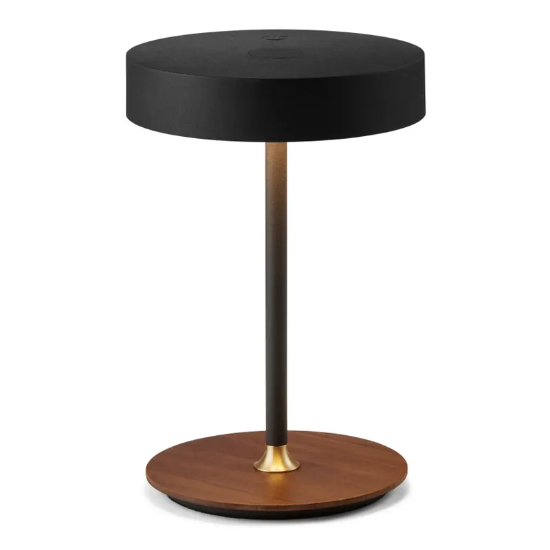Horká Nabídka Halo Design 745777 - LED Stmívatelná nabíjecí stolní lampa ON THE MOVE LED/2,5W/4000 mAh černá/dřevo