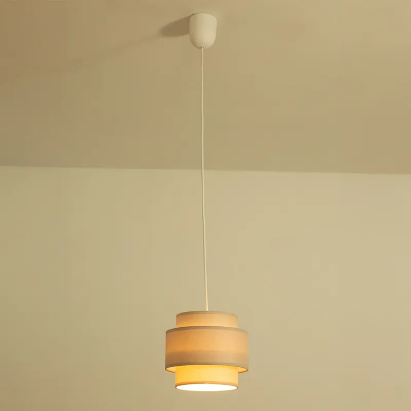 Přímo Od Výrobce Brilagi - Lustr na lanku RESNA 1xE27/60W/230V pr. 20 cm béžová