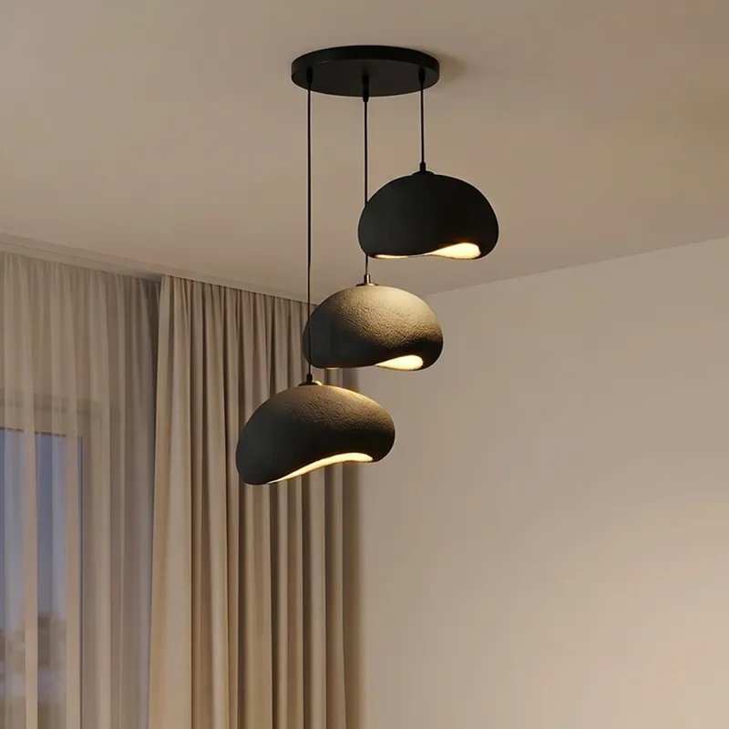 Brilagi - Lustr na lanku WABI SABI 3xE27/40W/230V pr. 60 cm černá Aktuální
