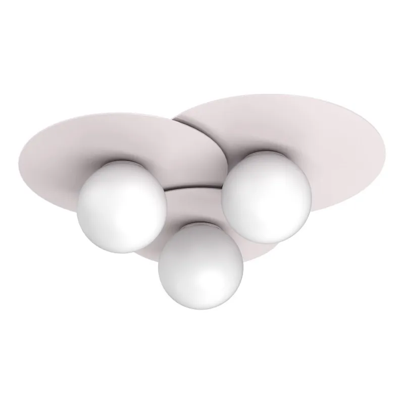 Stropní svítidlo FLAT 3xE27/15W/230V 55x60 cm krémová Super Cena