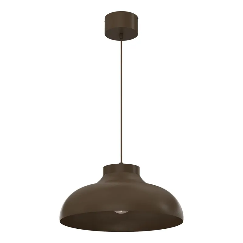 Lustr na lanku BASCA 1xE27/15W/230V hnědá Super Cena
