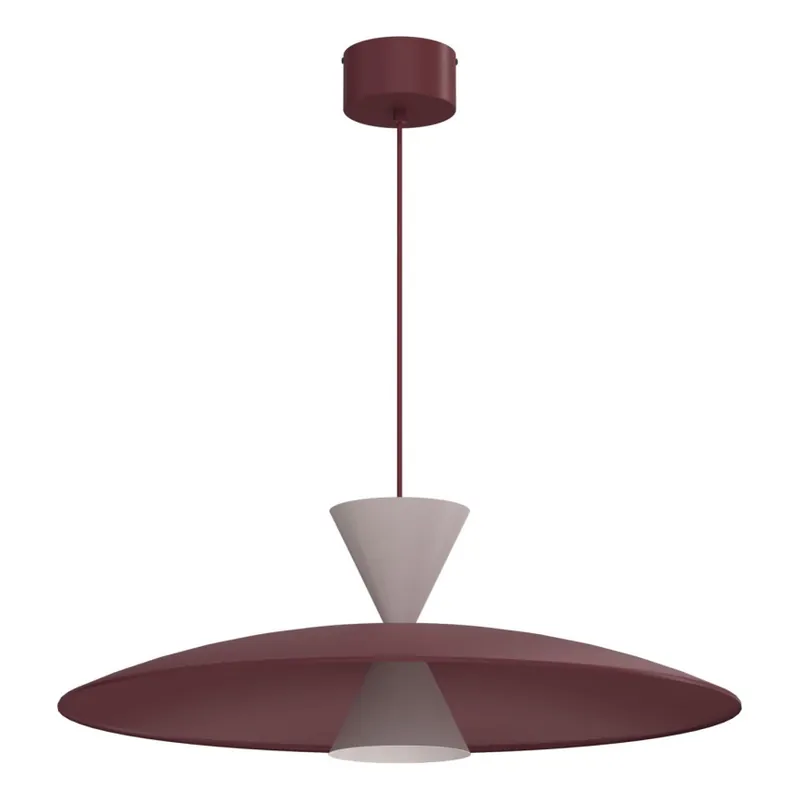 Výhodná Nabídka Lustr na lanku MISTIC 1xGX53/15W/230V burgundy