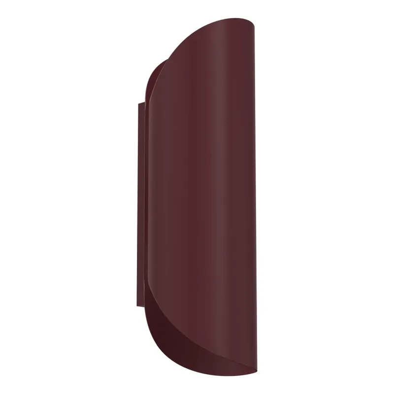 Akce Nástěnné svítidlo BARBOS 2xG9/8W/230V burgundy