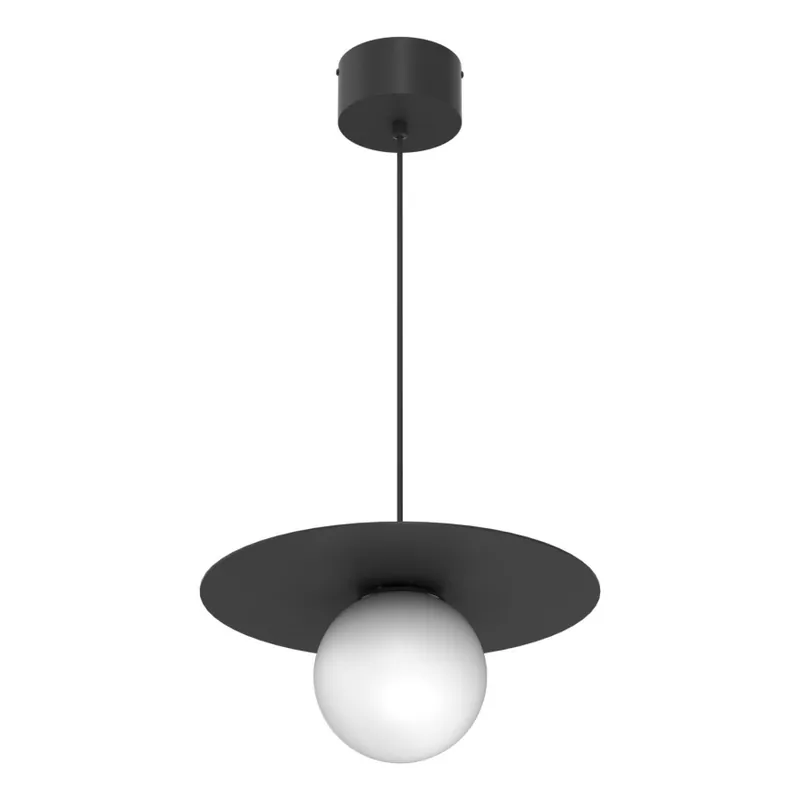 Kup Teď Lustr na lanku FLAT 1xE27/15W/230V černá
