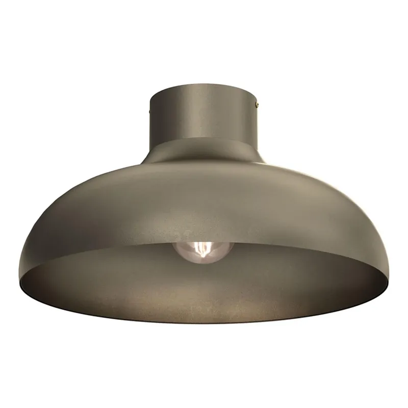 Akce Stropní svítidlo BASCA 1xE27/15W/230V pr. 40 cm bronzová
