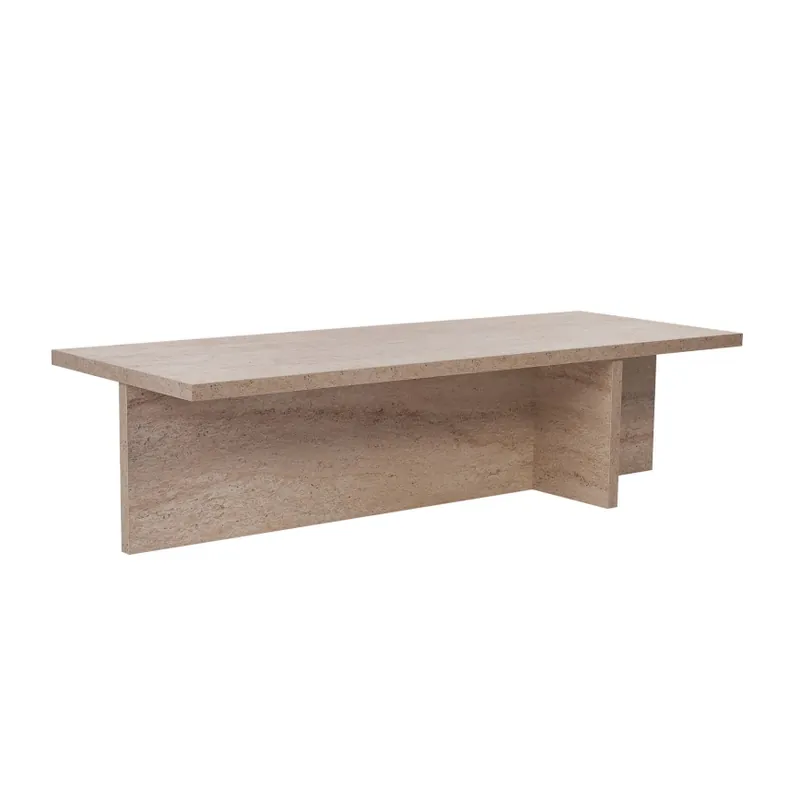 Konferenční stolek VERUM 120x45 cm béžová Speciální Cena