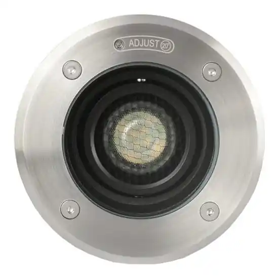 Poslední Šance FARO 70310 - Venkovní nájezdové svítidlo GEISER 1xGU10/8W/230V IK08 IP67 nerez