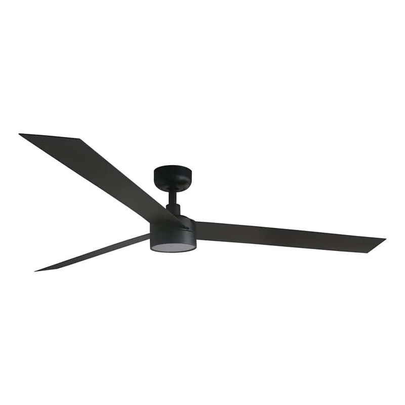 Akce FARO 34293WT1S - LED Stmívatelný stropní ventilátor CRUISER XL LED/18W/230V 2700/3000/4000K pr. 160 cm černá Wi-Fi Tuya + dálkové ovládání