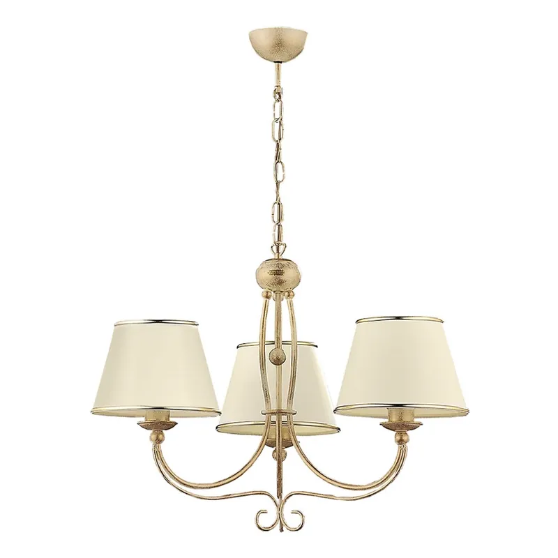 Finální Výprodej Jupiter 513 - LA-3-E - Lustr závěsný řetěz LAURA 3xE27/60W/230V