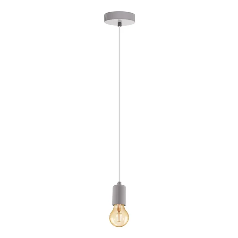 Cenově Výhodný EGLO 49015 - Lustr na lanku YORTH-P 1xE27/60W/230V