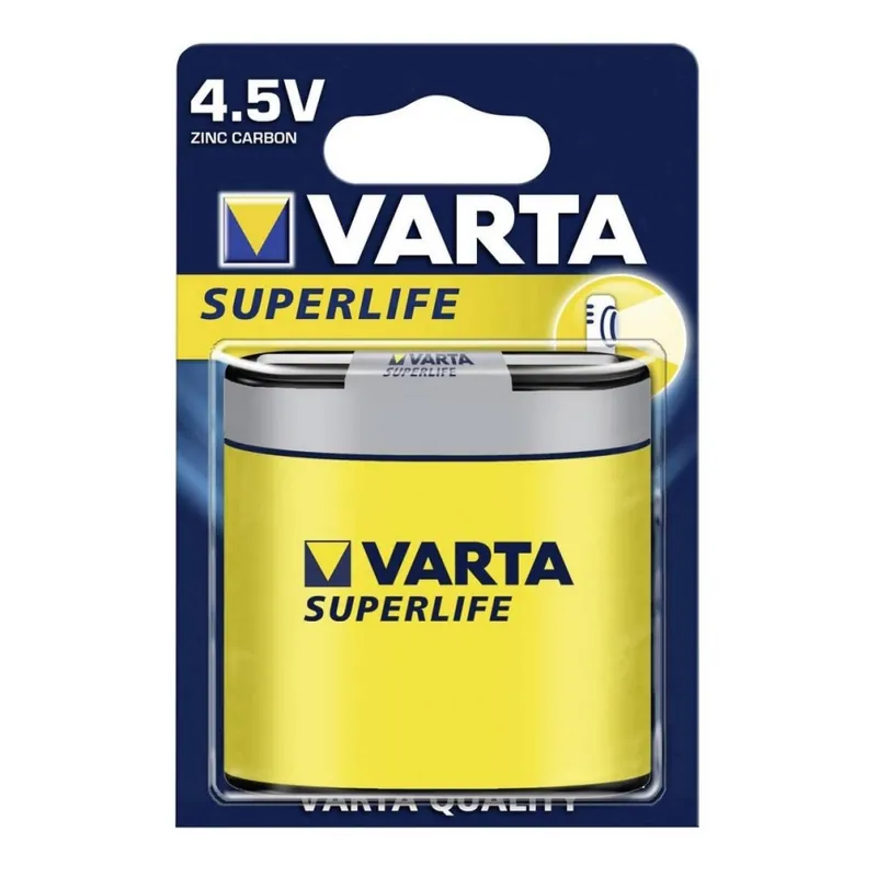 Oblíbený Varta 2012 - 1 ks Zinkouhlíková baterie SUPERLIFE 4,5V