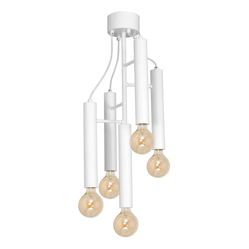 Lustr na tyči BISSA 5xE27/60W/230V Přímo Od Výrobce
