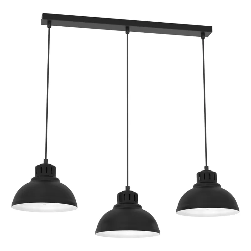 Lustr na lanku SVEN 3xE27/15W/230V černá Nejlepší Volba