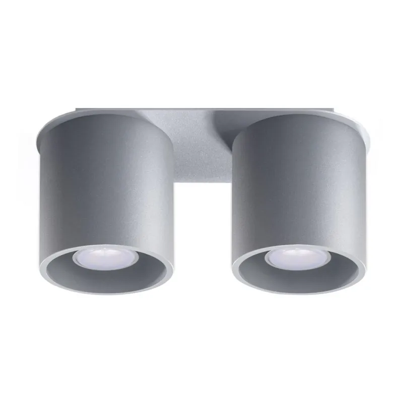Bodové svítidlo ORBIS 2 2xGU10/40W/230V šedá Odeslání Ihned