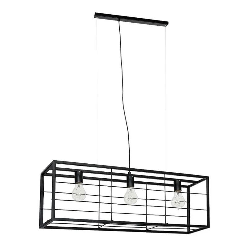 Finální Výprodej Lustr na lanku FRAME 3xE27/60W/230V