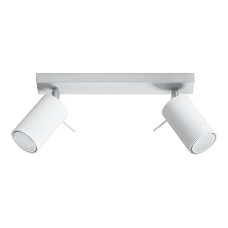 Ihned K Objednání Bodové svítidlo RING 2 2xGU10/10W/230V bílá