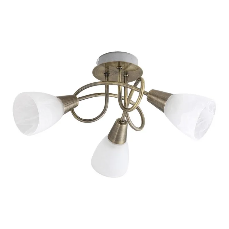 Výhodná Nabídka Rabalux - Přisazený lustr 3xE14/40W/230V mosaz