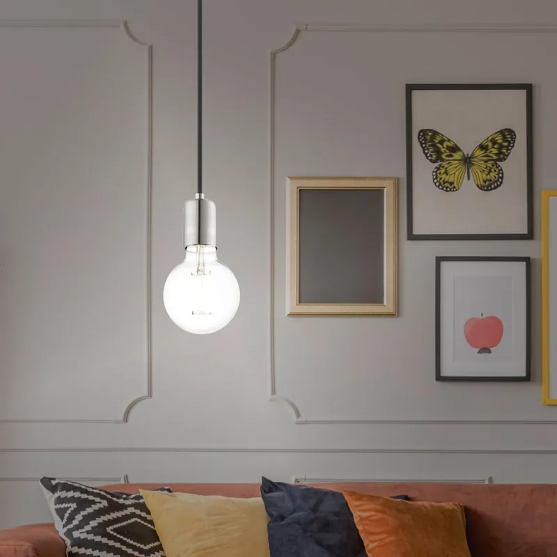 Eglo - Lustr na lanku 1xE27/60W/230V Aktuální