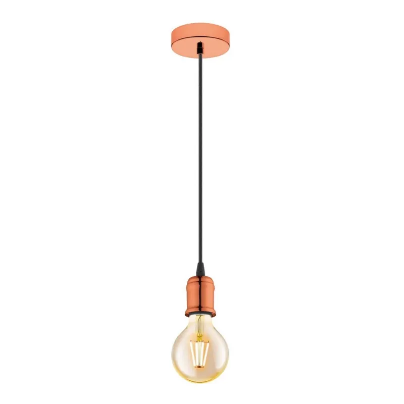 Eglo 32541 - Lustr na lanku YORTH 1xE27/60W/230V Akční Nabídka
