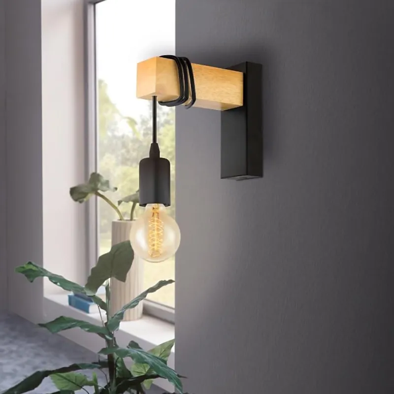 Expresní Doručení Eglo - Nástěnné svítidlo TOWNSHEND 1xE27/10W/230V