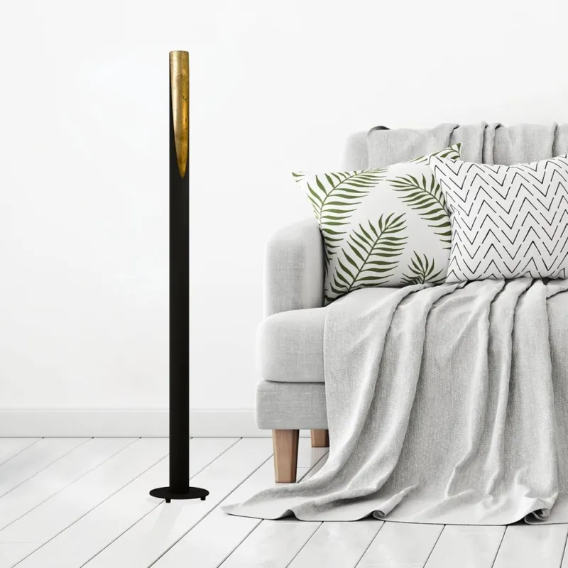 Originální Eglo - LED Stojací lampa 1xGU10/4,5W/230V černá