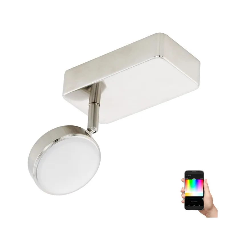 Eglo 97714 - LED RGB Stmívatelné bodové svítidlo CORROPOLI-C LED/5W/230V Sezónní Sleva