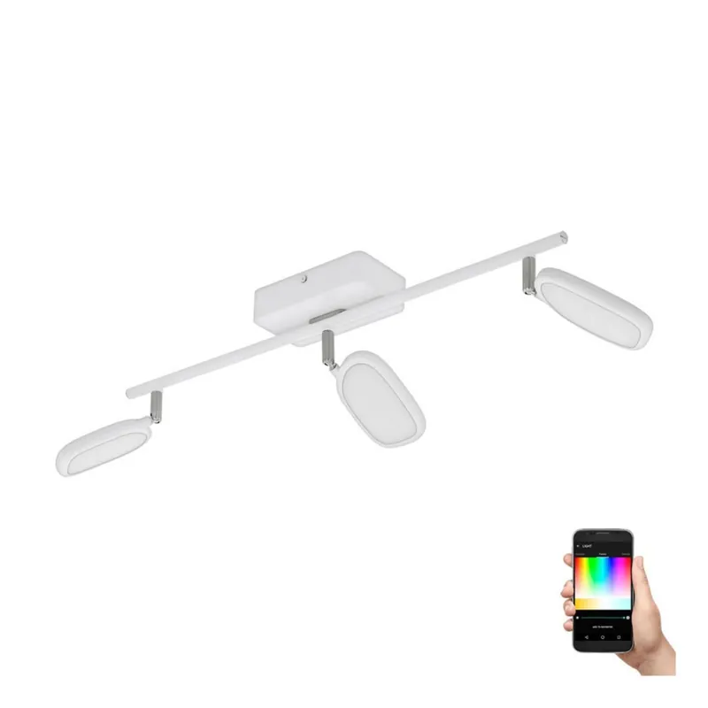 Eglo - LED RGB Bodové svítidlo PALOMBARE-C 3xLED/5W/230V Rychlé Dodání