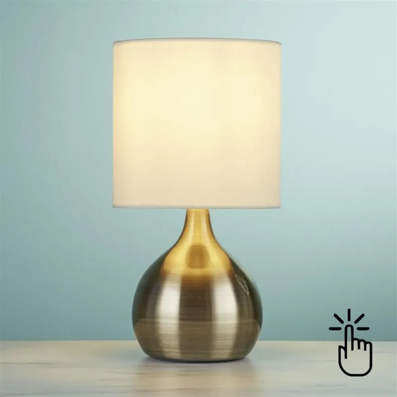 Searchlight - Stmívatelná dotyková stolní lampa TOUCH 1xE14/40W/230V Nejlepší Cena