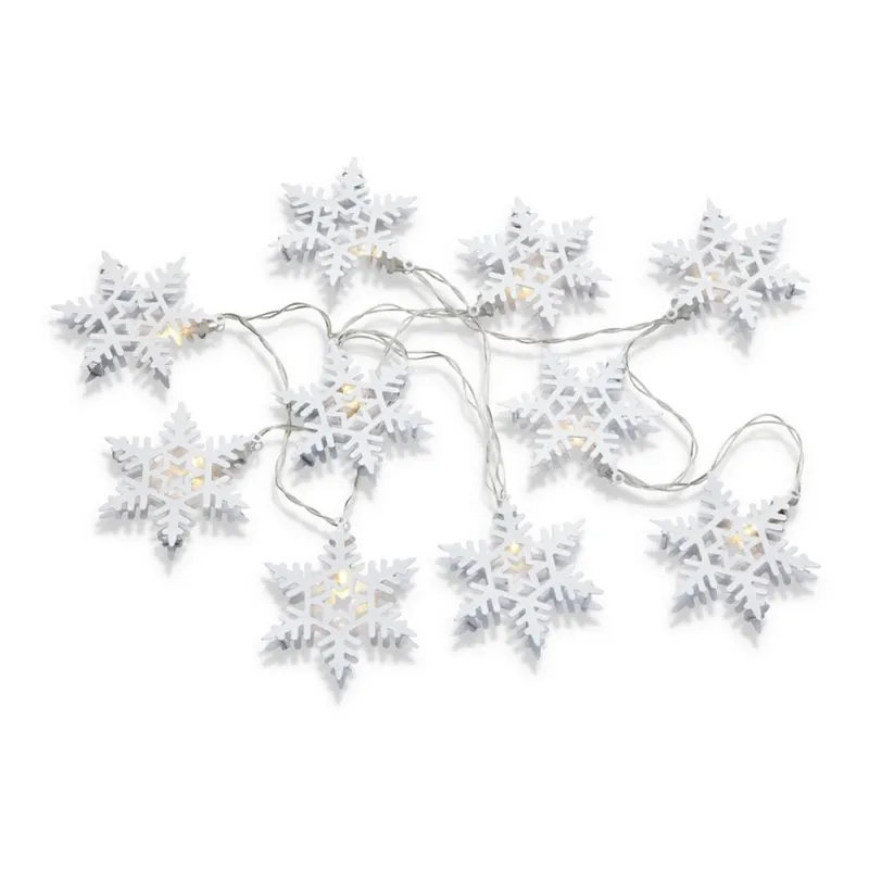 Markslöjd 703747 - LED řetěz PRINCE 10xLED/3xAA 2,15m teplá bílá Speciální Cena