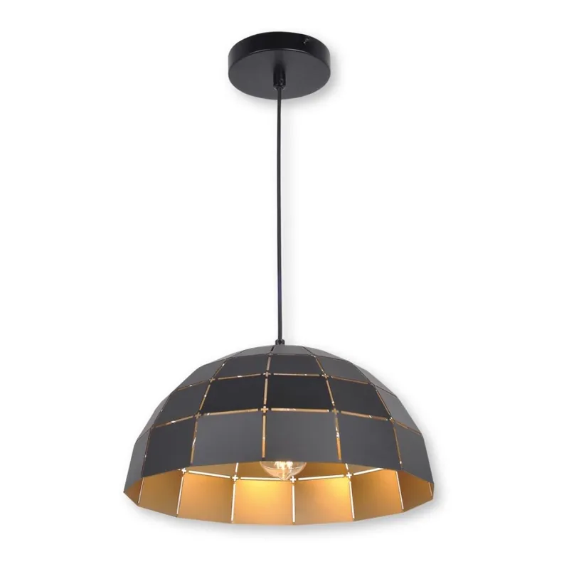 Top Light Apolo 30C - Lustr na lanku APOLO 1xE27/40W/230V zlatá/černá Vrácení Zdarma