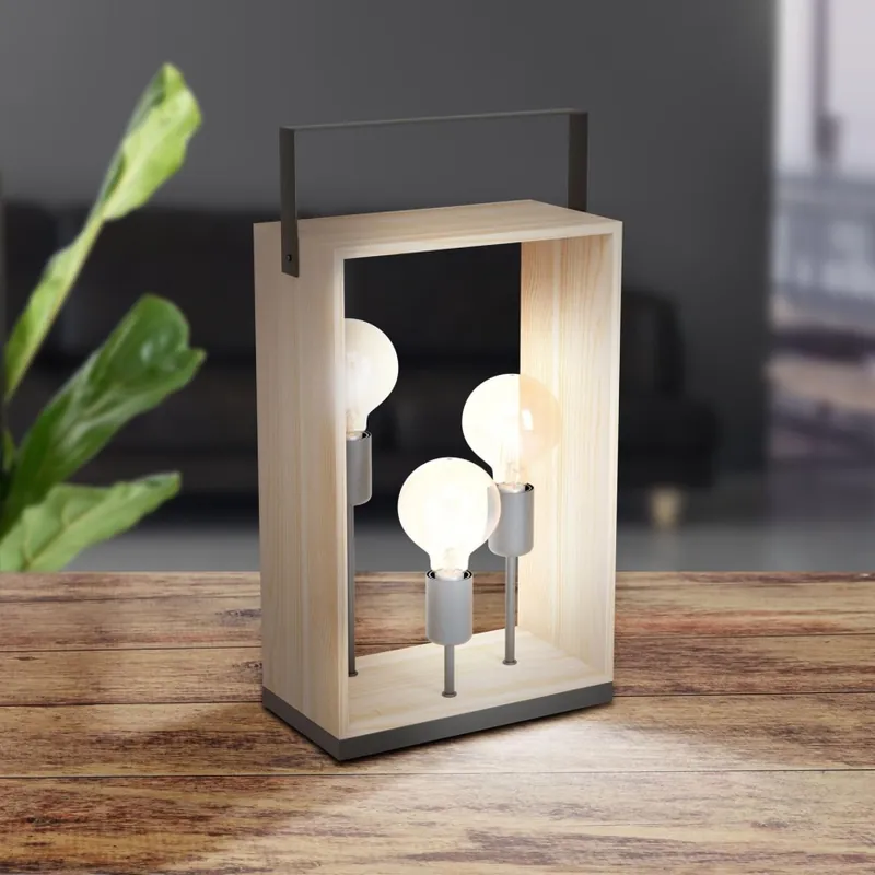 Eglo - Stolní lampa 3xE27/40W/230V Oblíbený