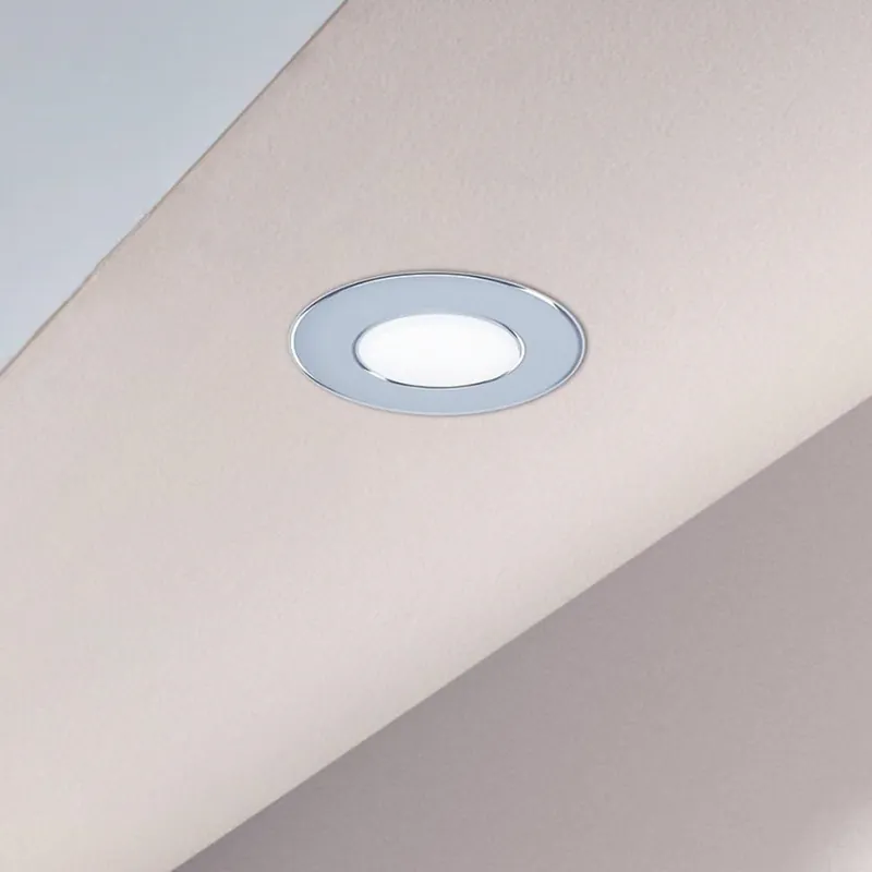 Výhodná Nabídka Eglo - LED Koupelnové podhledové svítidlo LED/2,7W/230V IP44 pr. 8,6 cm