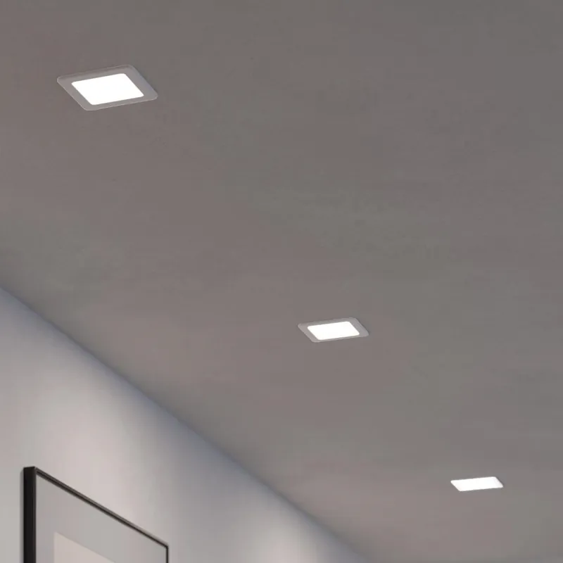 Omezená Nabídka Eglo - LED Podhledové svítidlo LED/5,5W/230V 11,7x11,7 cm
